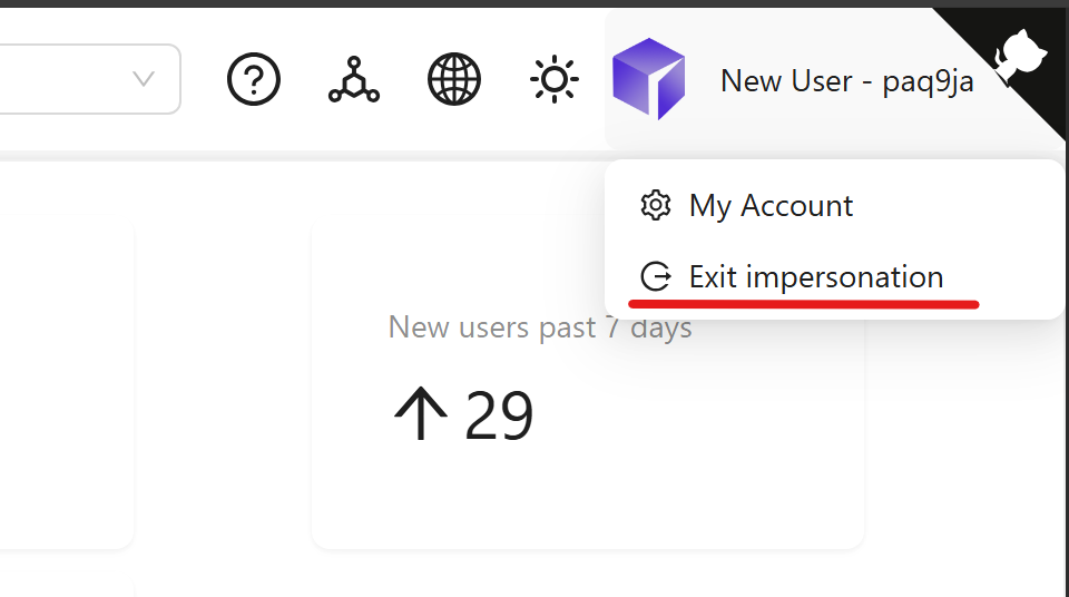 exit impersonation