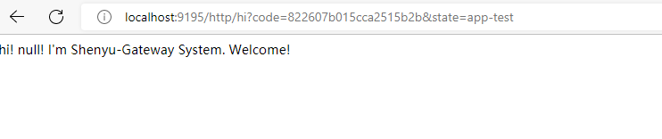 Shenyu Successful Login